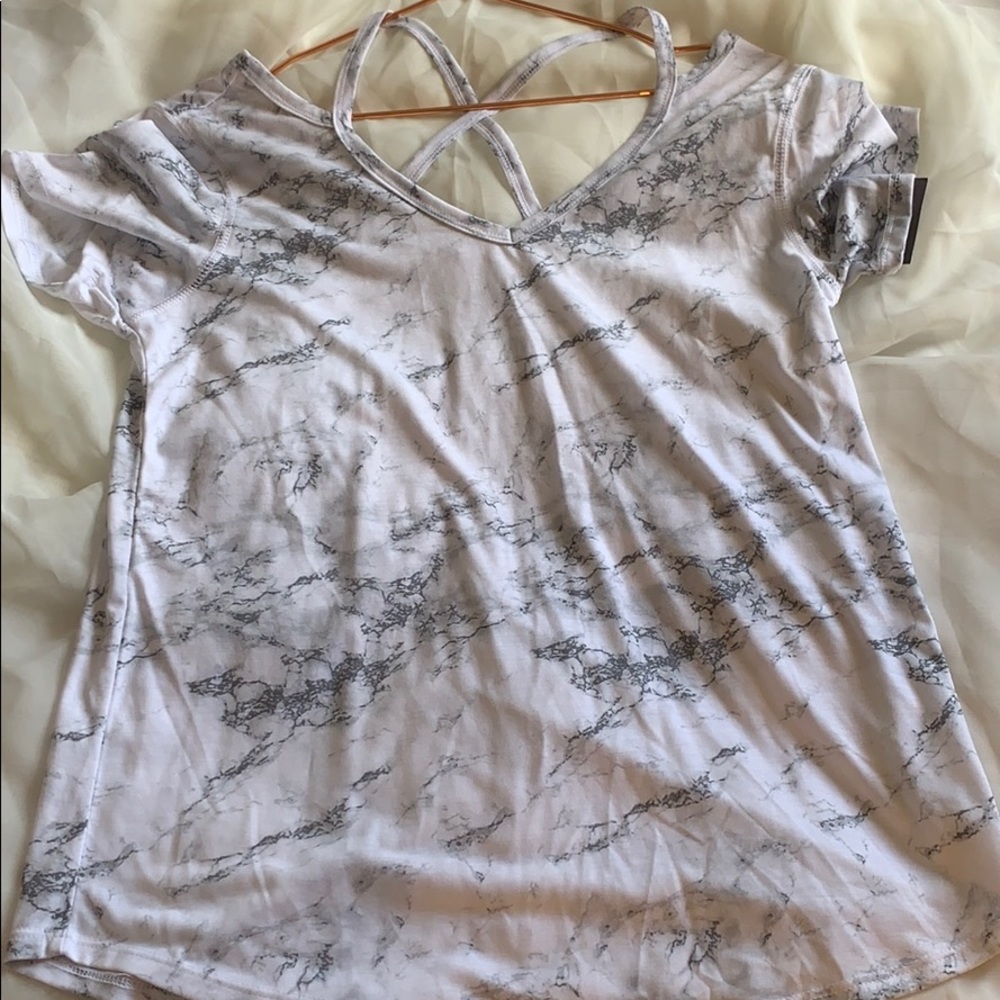 New w/tags Grayson Threads M White/Tye-Dye V-Neck